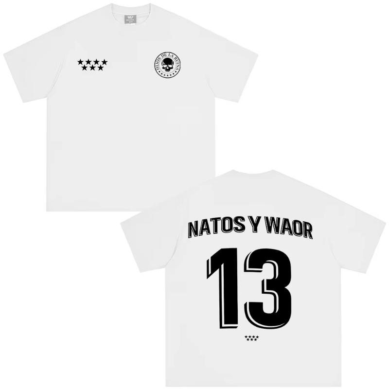 Rapper NATOS WAOR Merch T Shirts Men s Women Clothing Vintage Hip Hop T-shirts High Quality Cotton Casual Oversized T-shirt -... 5XL різнокольоровий
Rapper NATOS WAOR Merch T Shirts Men s Women Clothing Vintage Hip Hop T-shirts High Quality Cotton Casual Oversized T-shirt -... 5XL різнокольоровий