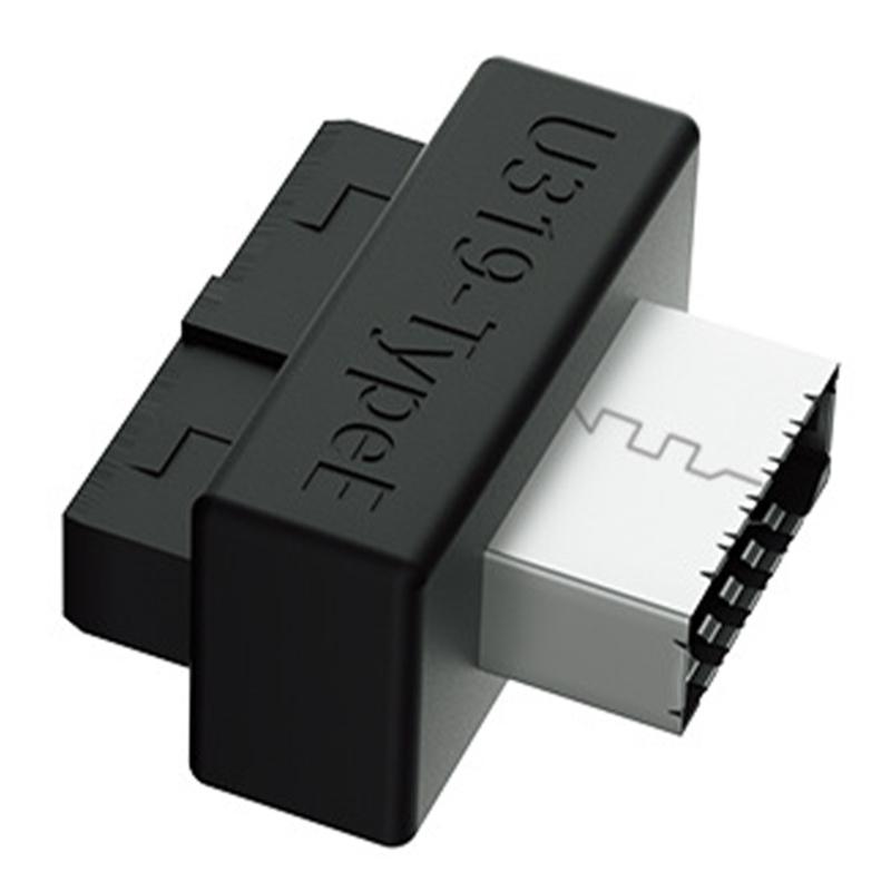 Безінструментальна установка USB 3.0 Конвертери для 19-контактних та 20-контактних до Type E ABS Металева конструкція Швидка передача даних 5 Гбіт/с для покращеної сумісності
Безінструментальна установка USB 3.0 Конвертери для 19-контактних та 20-контактних до Type E ABS Металева конструкція Швидка передача даних 5 Гбіт/с для покращеної сумісності