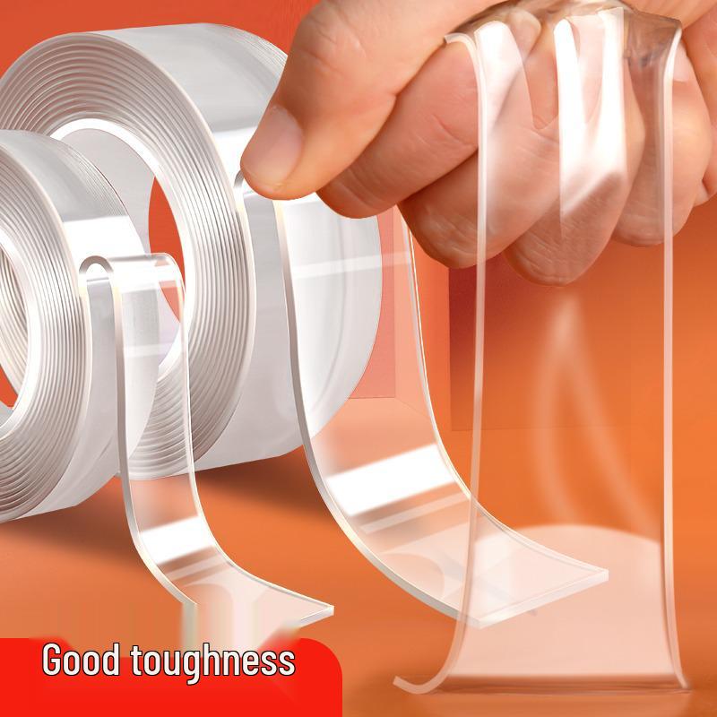 Transparent Nano Double-Sided Waterproof Tape - No Residue, High Viscosity, Invisible for Wedding Supplies 1mm thick, 1cm wide, 1m long
Transparent Nano Double-Sided Waterproof Tape - No Residue, High Viscosity, Invisible for Wedding Supplies 1mm thick, 1cm wide, 1m long
