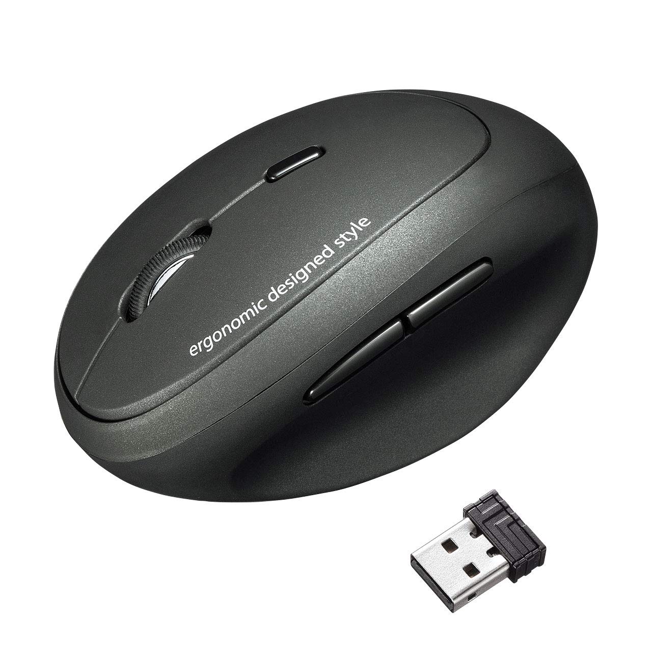 Sanwa Supply Wireless Ergonomic Mouse Tendonitis Prevention Blue LED 5 Buttons Medium Size MA-ERGW17 синій
Sanwa Supply Wireless Ergonomic Mouse Tendonitis Prevention Blue LED 5 Buttons Medium Size MA-ERGW17 синій
