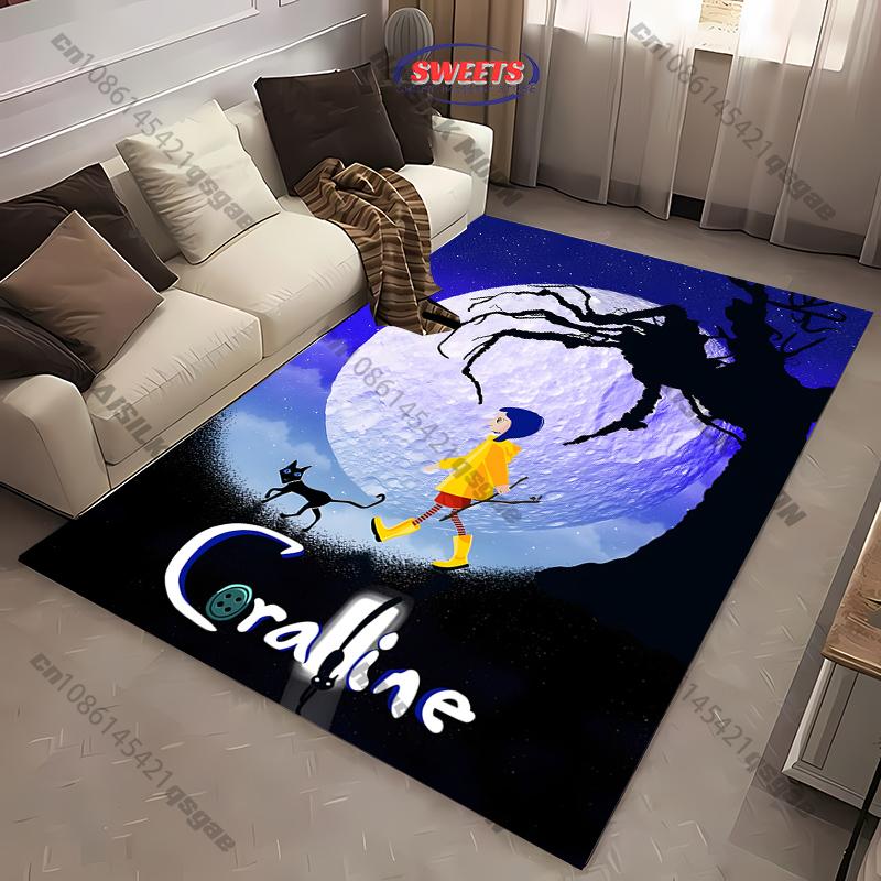 3D Classic C-C0raline Theme Printed Carpet Living Room Bedroom Sofa Entrance Door Mat Large Area Decor Non-slip Rugs Funny Gifts 40x60cm
3D Classic C-C0raline Theme Printed Carpet Living Room Bedroom Sofa Entrance Door Mat Large Area Decor Non-slip Rugs Funny Gifts 40x60cm