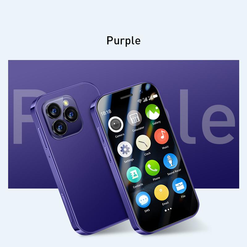SOYES XS17 Pro 3G Смартфон 3.0 дюйми MT6737 Чотириядерний 2 ГБ ОЗП 16 ГБ ПЗП Android 9.0 Дві SIM-карти 2000 мАг 5 Мп Камера Type-C Bluetooth WIFI Мобільний телефон фіолетовий
SOYES XS17 Pro 3G Смартфон 3.0 дюйми MT6737 Чотириядерний 2 ГБ ОЗП 16 ГБ ПЗП Android 9.0 Дві SIM-карти 2000 мАг 5 Мп Камера Type-C Bluetooth WIFI Мобільний телефон фіолетовий