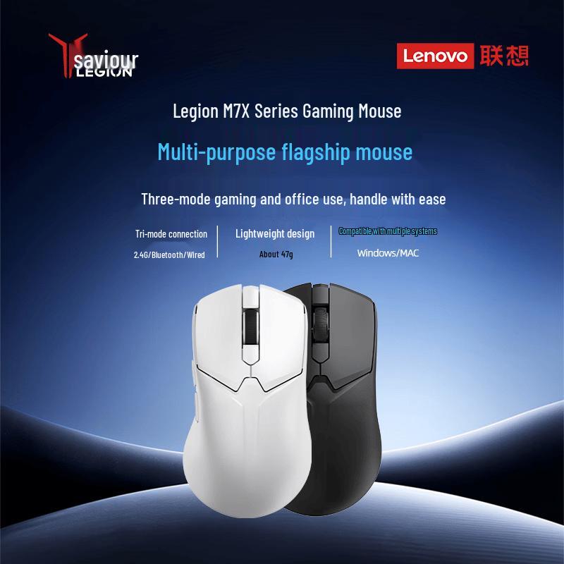 Lenovo Legion M7X Pro Tri-Mode Gaming Mouse
Lenovo Legion M7X Pro Tri-Mode Gaming Mouse