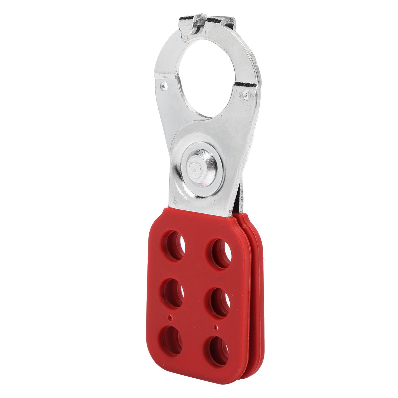 Lockout Hasp Steel Safety Nipper Lock 6 Hole Steel Row Multiple Management Nylon PA
Lockout Hasp Steel Safety Nipper Lock 6 Hole Steel Row Multiple Management Nylon PA