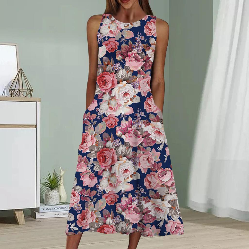 Летнее модное сексуальное платье без рукавов, мягкое повседневное платье с 3D-принтом и разноцветными украшениями, платье без рукавов на бретельках 8XL темно-синий
Летнее модное сексуальное платье без рукавов, мягкое повседневное платье с 3D-принтом и разноцветными украшениями, платье без рукавов на бретельках 8XL темно-синий