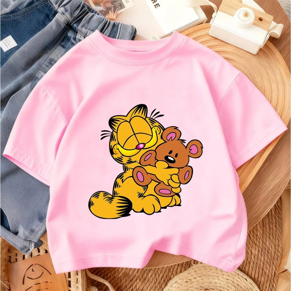 Cute Kids Fashion T Shirt Garfield Popular Cartoon For Boys Girls Summer Street Casual Outfit 110
Cute Kids Fashion T Shirt Garfield Popular Cartoon For Boys Girls Summer Street Casual Outfit 110