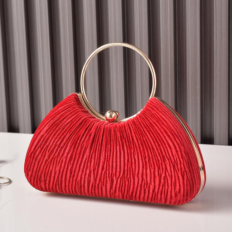 Blue Handbag Crossbody Luxury Woman Evening Bag Pleated Velvet Party Purses Clutch Ladies Vintage Round Fashion Designer Wallet
Blue Handbag Crossbody Luxury Woman Evening Bag Pleated Velvet Party Purses Clutch Ladies Vintage Round Fashion Designer Wallet