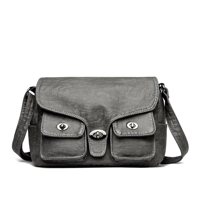 High Quality Leather Purses Handbags Women Shoulder Bag Women Bags Crossbody Bags for Women 27 × 12.5 × 20 cm сірий
High Quality Leather Purses Handbags Women Shoulder Bag Women Bags Crossbody Bags for Women 27 × 12.5 × 20 cm сірий