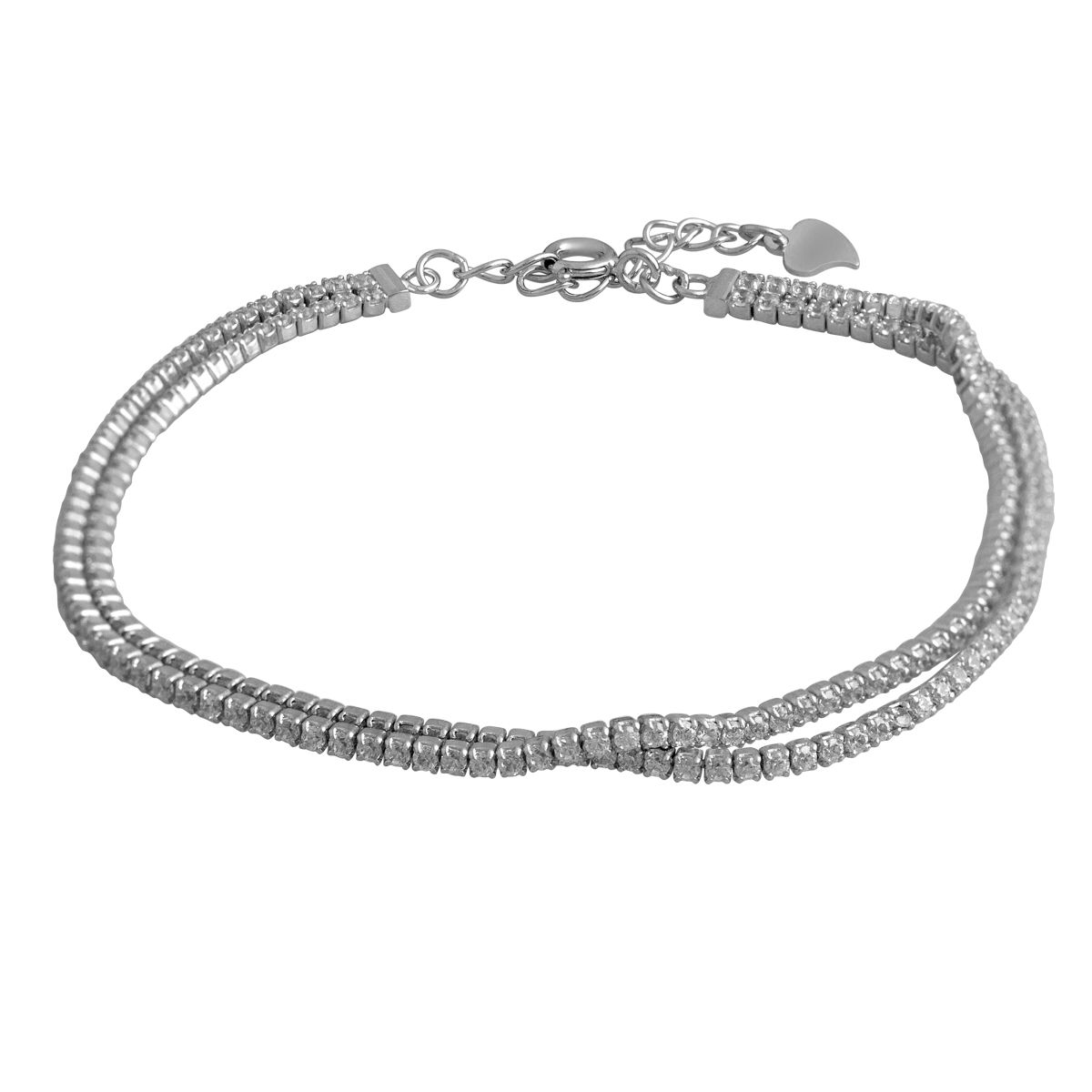 Срібна каблучка з фіанітами. (2137948) 17-20cm
Срібна каблучка з фіанітами. (2137948) 17-20cm