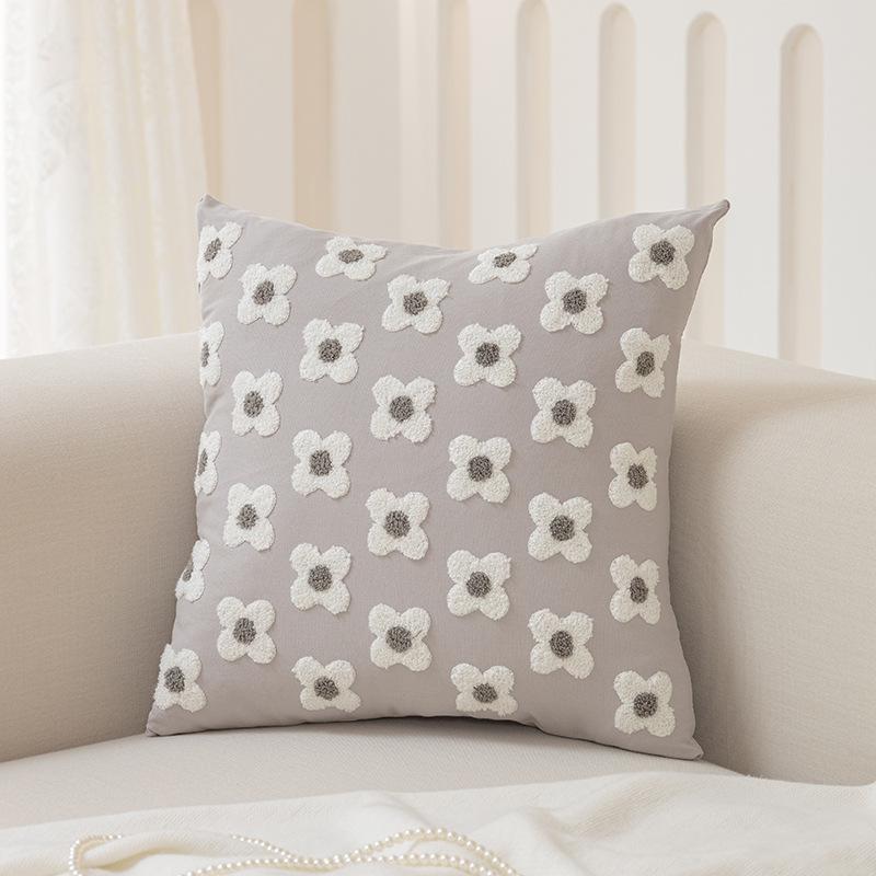 Daisy Towel Embroidered Pillow Modern Simple Home Decoration Pillow Case Living Room Solid Color Sofa Cushion Pillow 45 * 45cm сірий колір
Daisy Towel Embroidered Pillow Modern Simple Home Decoration Pillow Case Living Room Solid Color Sofa Cushion Pillow 45 * 45cm сірий колір