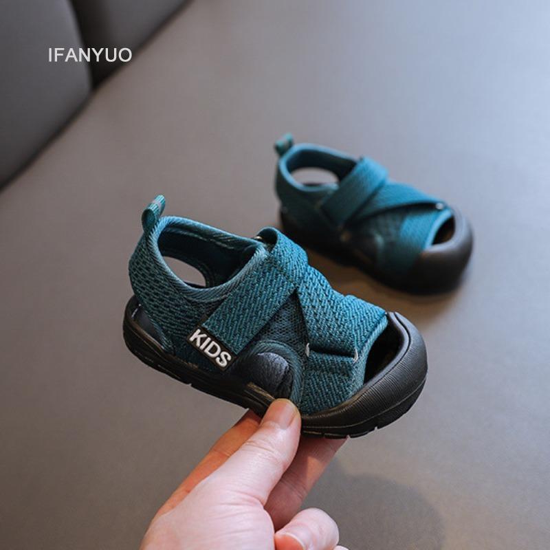 Baby Boys Sandals Summer New Toddlers Walking Shoes Soft Sole Anti Slip Girls Shoes Infant Mesh Cool Shoes Children s Sandals 30 зелений
Baby Boys Sandals Summer New Toddlers Walking Shoes Soft Sole Anti Slip Girls Shoes Infant Mesh Cool Shoes Children s Sandals 30 зелений