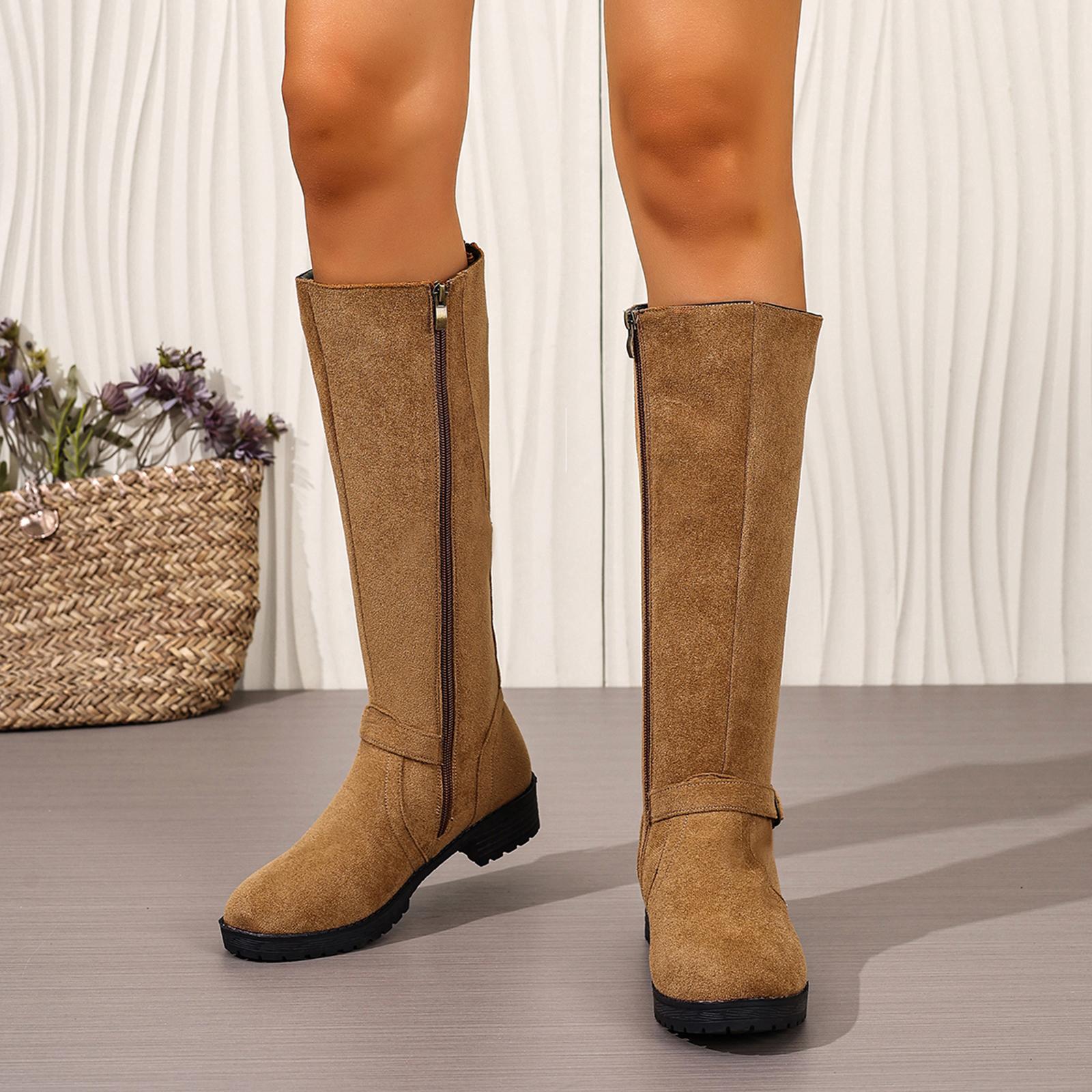 Women s Fashion High Top Ankle Adjustable Side Zipper Casual Low Heeled Mid Calm Boots Women Leather Boots Wide Calf 36 хакі
Women s Fashion High Top Ankle Adjustable Side Zipper Casual Low Heeled Mid Calm Boots Women Leather Boots Wide Calf 36 хакі