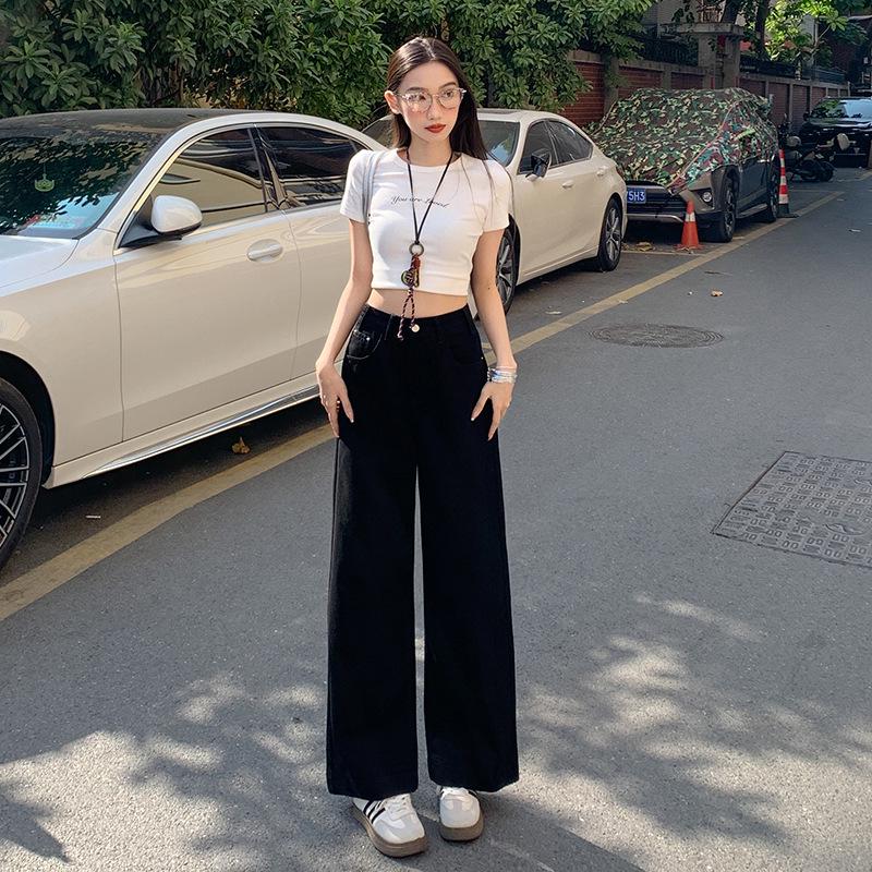 Women s Black High-Waisted Wide-Leg Jeans, Slimming & Loose, Petite Nine-Point Fit - Spring 2025 Collection Small чёрный
Women s Black High-Waisted Wide-Leg Jeans, Slimming & Loose, Petite Nine-Point Fit - Spring 2025 Collection Small чёрный