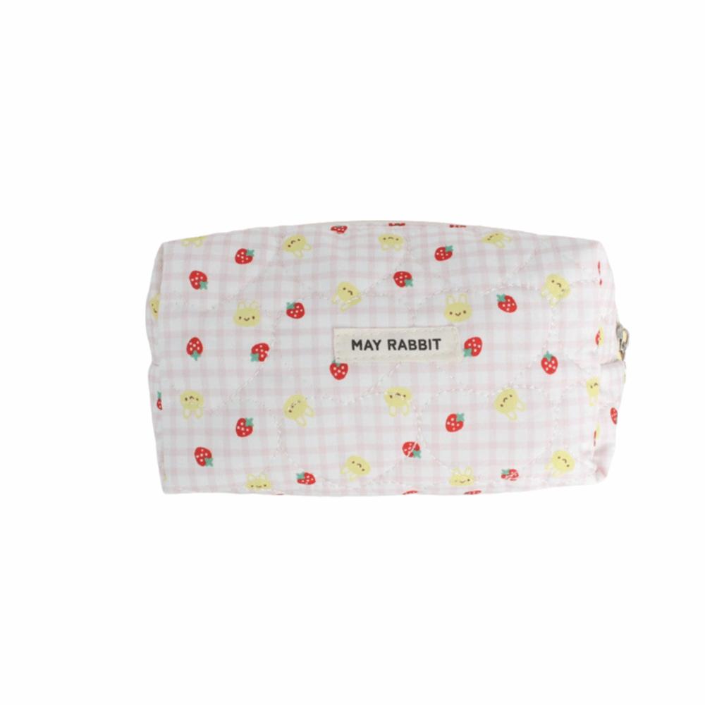 Strawberry Heart Quilting Cosmetic Bag Zipper Washbag Bags New Pencil Case розовый
Strawberry Heart Quilting Cosmetic Bag Zipper Washbag Bags New Pencil Case розовый