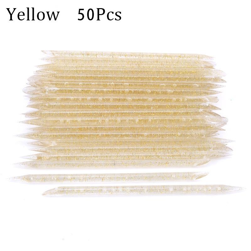 50PCS Crystal Stick Nail Art Pusher для кутикули Багаторазовий подвійний засіб для видалення кутикули Педикюр Інструменти для манікюру жовтий
50PCS Crystal Stick Nail Art Pusher для кутикули Багаторазовий подвійний засіб для видалення кутикули Педикюр Інструменти для манікюру жовтий
