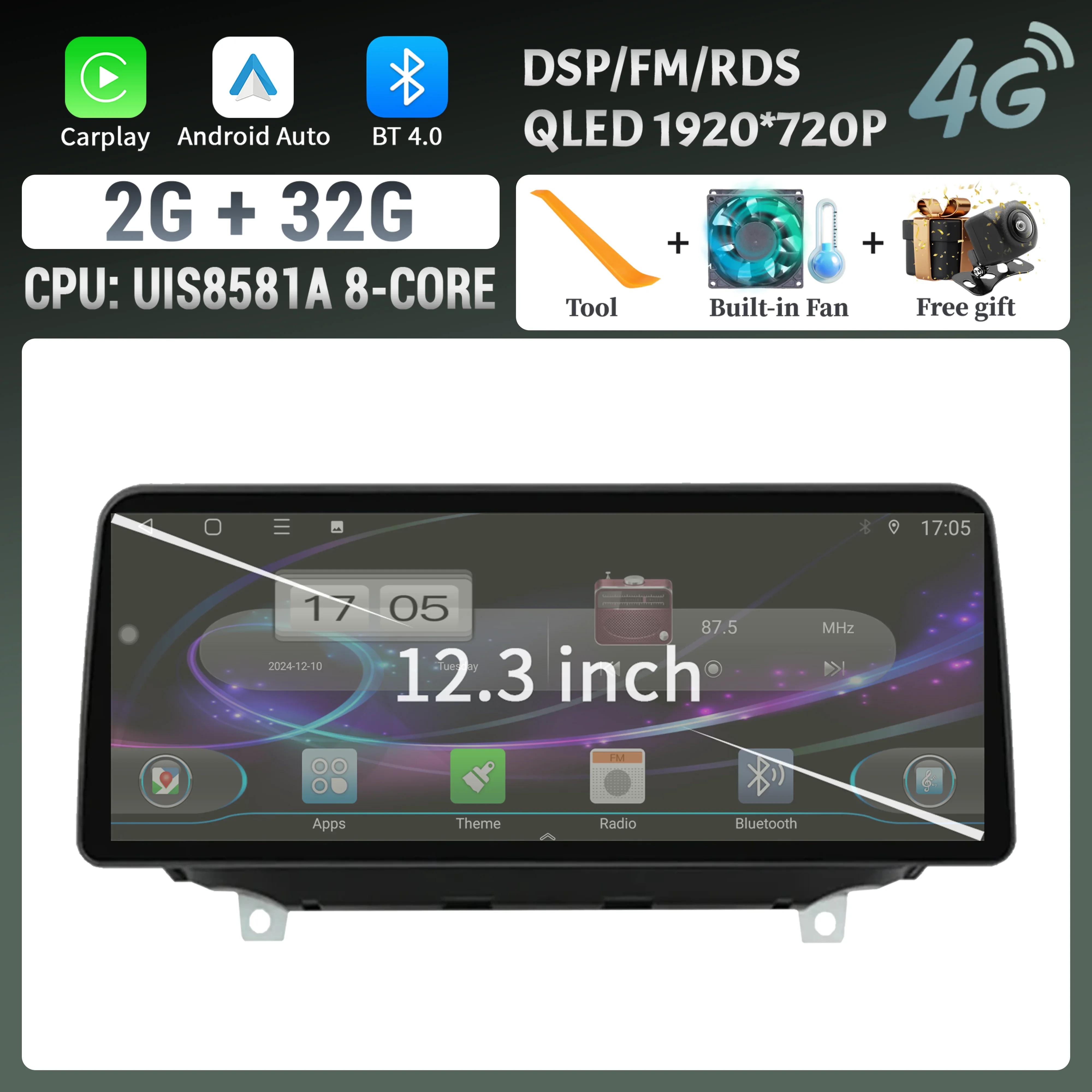 12,3-дюймовый Android 14 для Hyundai Santa Fe 2017-2021 Автомагнитола Мультимедиа Навигация Беспроводной BT Carplay Головное устройство Сенсорный экран CHINA
12,3-дюймовый Android 14 для Hyundai Santa Fe 2017-2021 Автомагнитола Мультимедиа Навигация Беспроводной BT Carplay Головное устройство Сенсорный экран CHINA