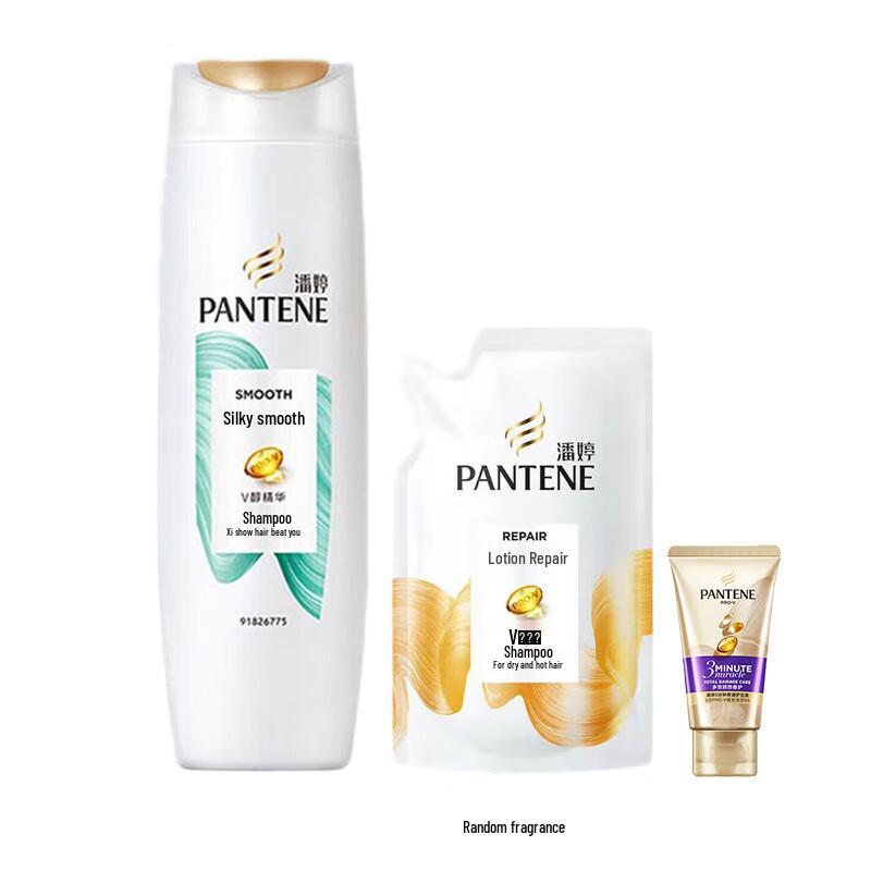 Pantene Silky Smooth Shampoo & Conditioner Combo Set
Pantene Silky Smooth Shampoo & Conditioner Combo Set