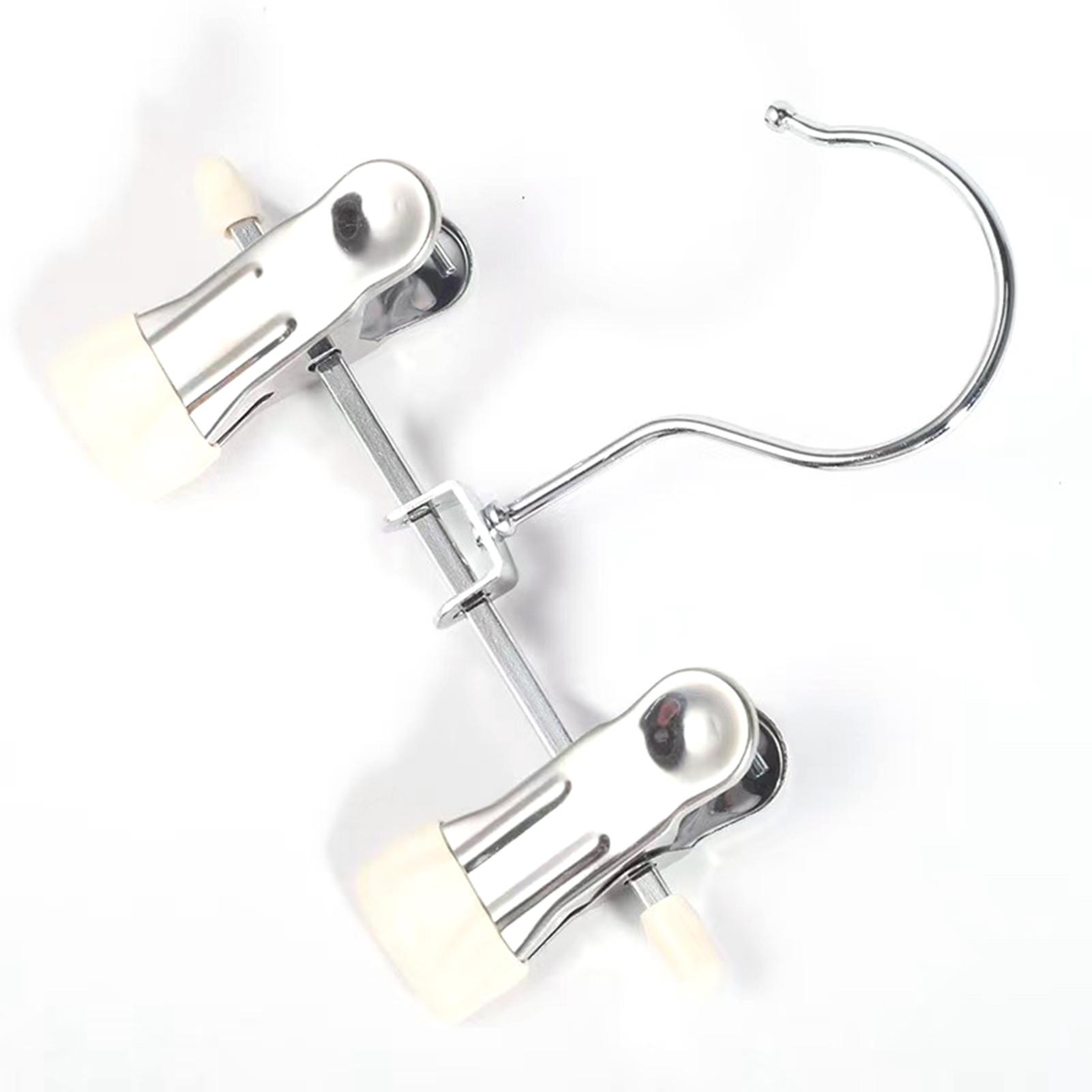 Предотвращает скольжение носков стойка легко использовать легкий зажим для шляп для спальни белый