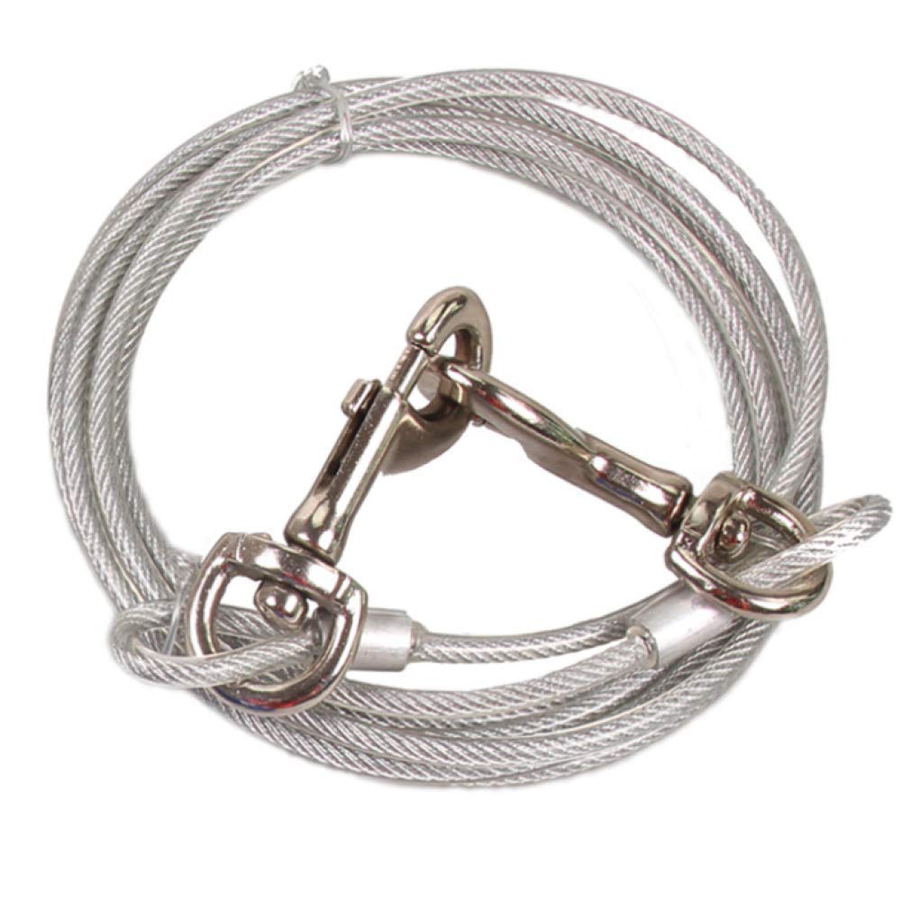 Chocople Long Lead Tethering Runner Cable for Silver Dogs, 5mm, (3m)
Chocople Long Lead Tethering Runner Cable for Silver Dogs, 5mm, (3m)