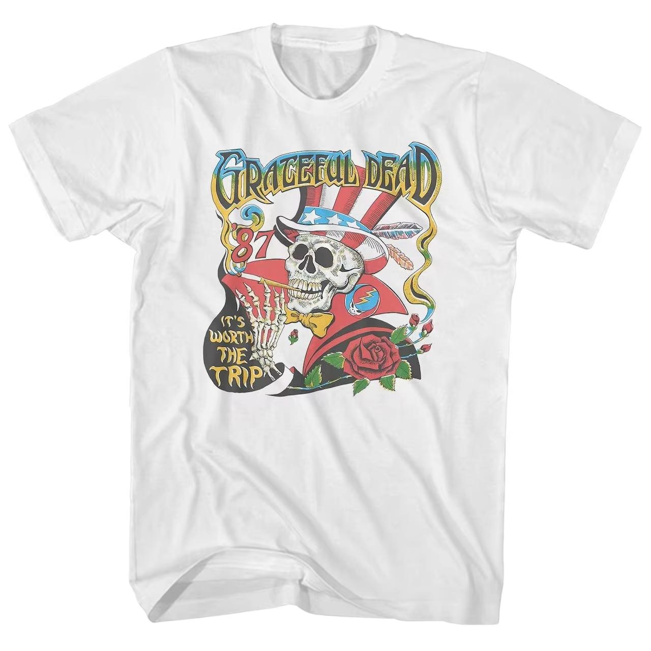 2025 Cotton Grateful Dead Warlocks Indian Skull Rock Punk Classic T-shirt Men s Women Short Sleeve Summer Round Neck Tee Y2k Top 2XL
2025 Cotton Grateful Dead Warlocks Indian Skull Rock Punk Classic T-shirt Men s Women Short Sleeve Summer Round Neck Tee Y2k Top 2XL