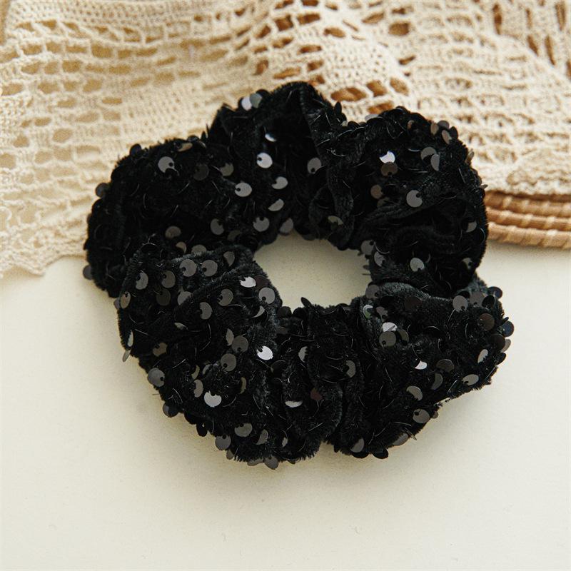 Winter 2023 Sequin Velvet Scrunchie: Women s Simple Elastic Hair Tie
Winter 2023 Sequin Velvet Scrunchie: Women s Simple Elastic Hair Tie