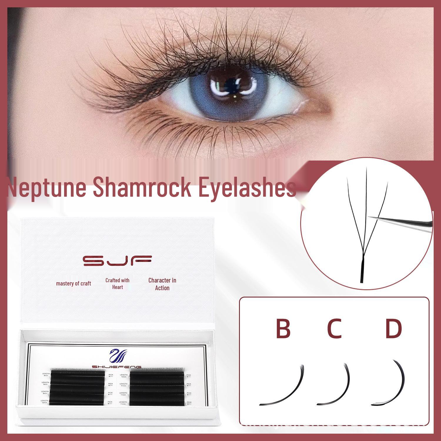 Neptune Clover 0.05 Grafted Eyelashes: Soft, Non-Scattered Roots for Salon Eyelash Extensions 13mm Length
Neptune Clover 0.05 Grafted Eyelashes: Soft, Non-Scattered Roots for Salon Eyelash Extensions 13mm Length