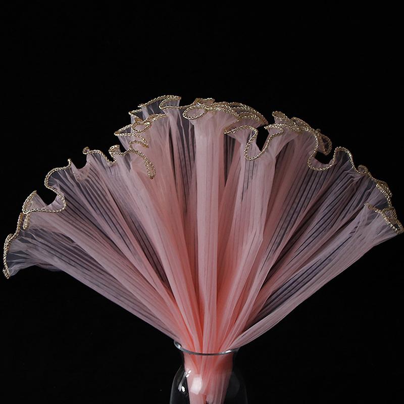 1Pc Wave Edge Pearl Tulle with Phnom Penh Flower Wrapping Net Bouquet Lining Material Gift Box DIY Sewing Craft Supplies рожевий
1Pc Wave Edge Pearl Tulle with Phnom Penh Flower Wrapping Net Bouquet Lining Material Gift Box DIY Sewing Craft Supplies рожевий