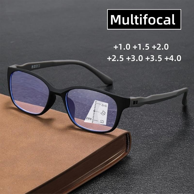 Progressive Multifocal Glasses Men Women Trendy Reading Glasses Unisex Retro Far Sight Presbyopia Eyeglasses +1.0 +1.5 +2.0 +2.5
Progressive Multifocal Glasses Men Women Trendy Reading Glasses Unisex Retro Far Sight Presbyopia Eyeglasses +1.0 +1.5 +2.0 +2.5