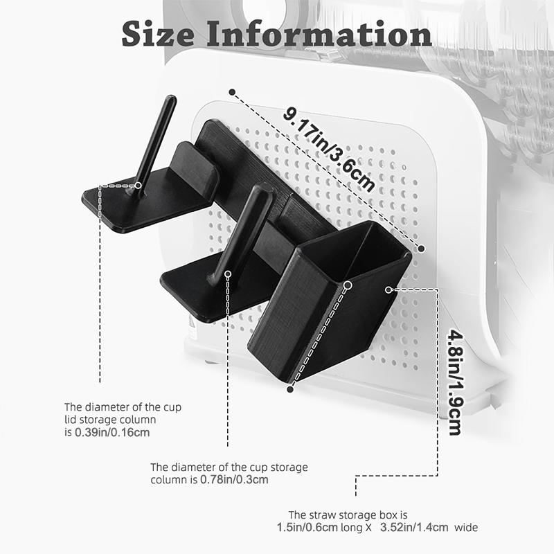 Cup Organizer For Ninja Slushie Machine FS301 & FS300-3-in-1 Side-Mounted Holder For Cups чорний
Cup Organizer For Ninja Slushie Machine FS301 & FS300-3-in-1 Side-Mounted Holder For Cups чорний