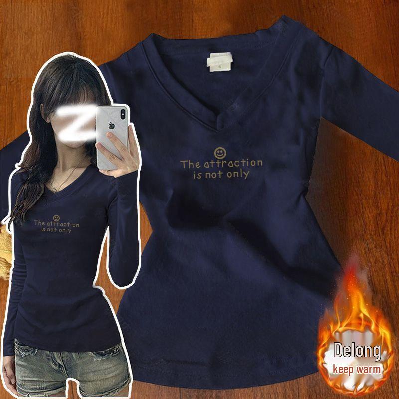2026 National Trend Minimalist V-Neck Pullover: Loose Fit Plus Size Fleece Top, Comfortable Long Sleeve T-shirt for Autumn/Winter 2XL (Recommended 123-135 jin)
2026 National Trend Minimalist V-Neck Pullover: Loose Fit Plus Size Fleece Top, Comfortable Long Sleeve T-shirt for Autumn/Winter 2XL (Recommended 123-135 jin)