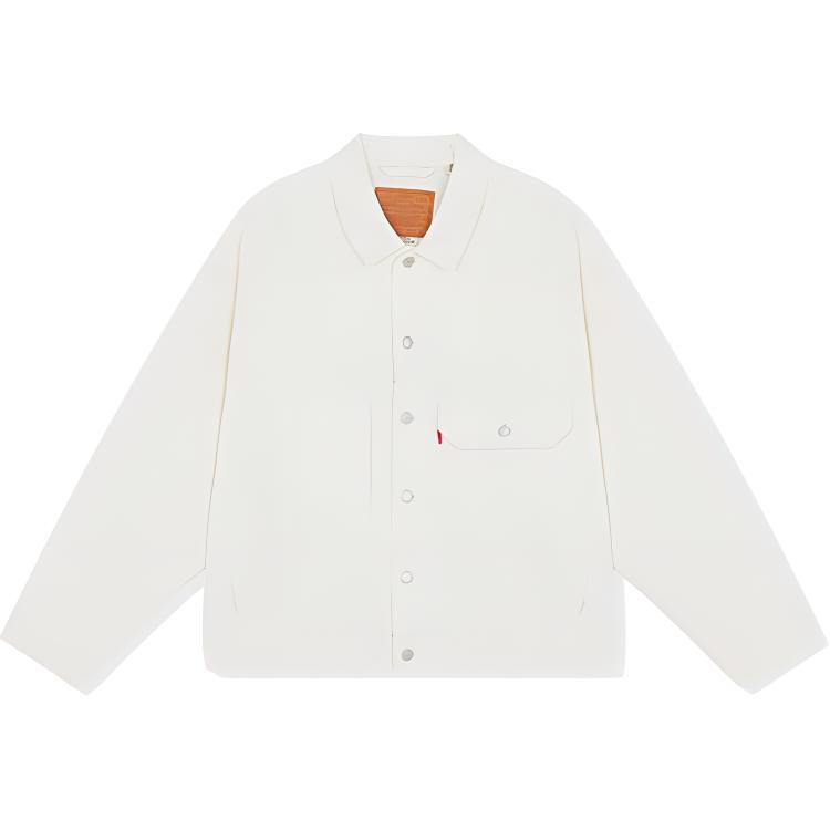 Levis SS22 Пиджак с лацканами Однобортный Однотонный Повседневная Джинсовая Куртка Мужская Куртка Белая A2424-0000 S
Levis SS22 Пиджак с лацканами Однобортный Однотонный Повседневная Джинсовая Куртка Мужская Куртка Белая A2424-0000 S