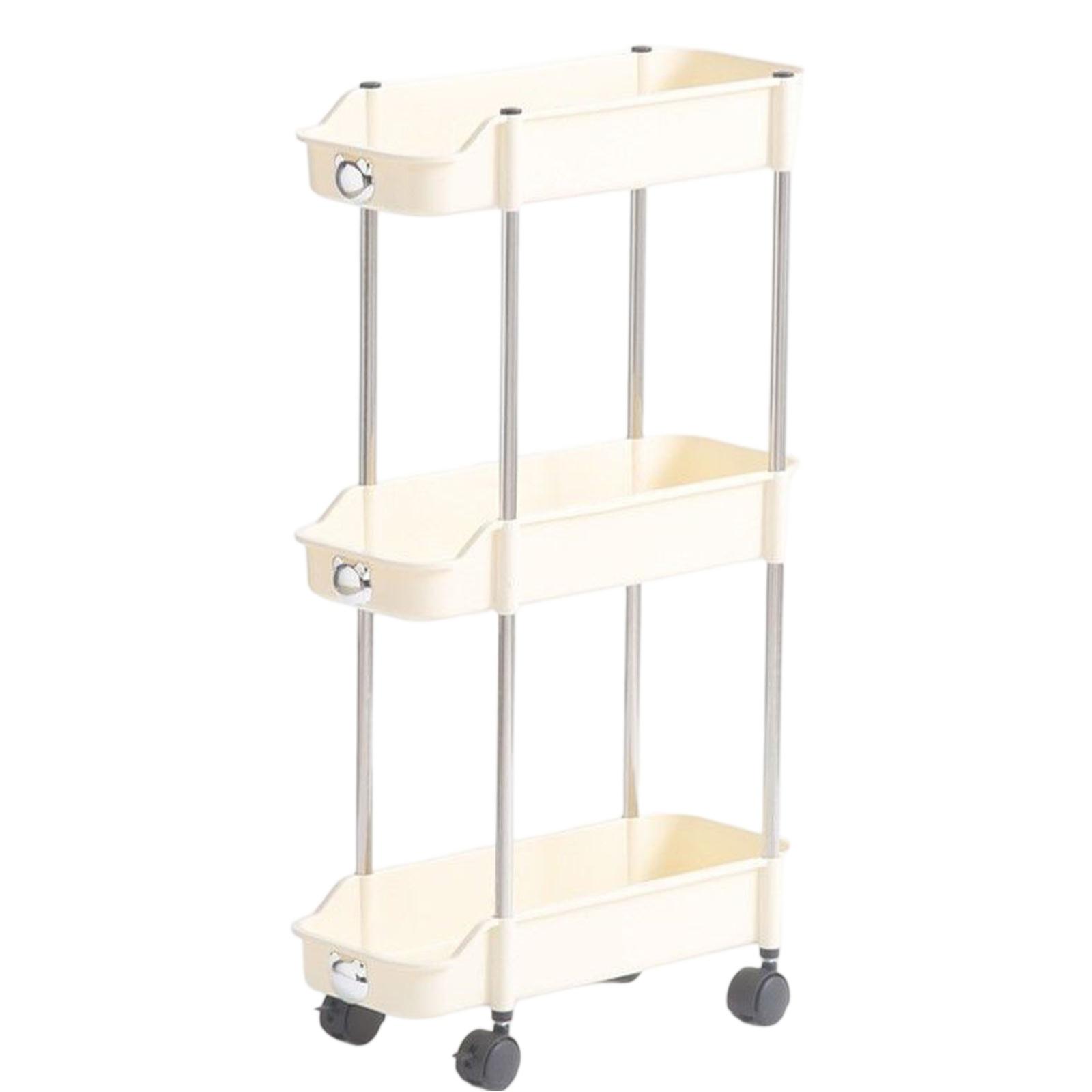 Small Trolley Storage Rack, Cream- Snack & Daily Necessities Organizer, Door Storage Shelf, Multi-Layer Wheeled Bathroom Slim Rack One Size білий
Small Trolley Storage Rack, Cream- Snack & Daily Necessities Organizer, Door Storage Shelf, Multi-Layer Wheeled Bathroom Slim Rack One Size білий