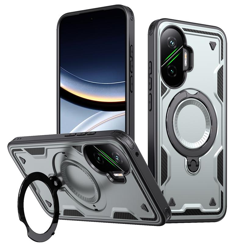 Чехол для Xiaomi POCO F7 5G, военный противоударный жесткий ПК+ТПУ, 360° регулируемое кольцо-подставка на задней панели для Little F7 Poco F7 серый
Чехол для Xiaomi POCO F7 5G, военный противоударный жесткий ПК+ТПУ, 360° регулируемое кольцо-подставка на задней панели для Little F7 Poco F7 серый