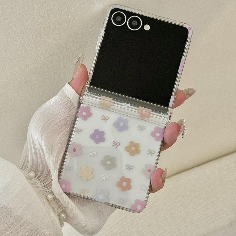 Cartoon Flower Bracelet Acrylic Case for Samsung Galaxy Z Flip 7 6 5 4 3 Beads Wrist Chain Ins Korean Cover for Samsung flip7 Galaxy Z Flip5
Cartoon Flower Bracelet Acrylic Case for Samsung Galaxy Z Flip 7 6 5 4 3 Beads Wrist Chain Ins Korean Cover for Samsung flip7 Galaxy Z Flip5