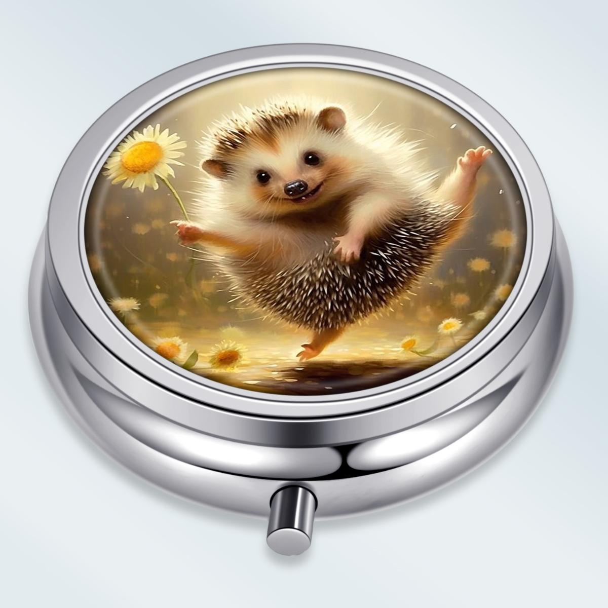Portable Pill Box with 3 Compartments, Mini Metal Medicine Organizer Case, Cute Printed Pill Container for Vitamins, Pills, Jewelry, Travel, Daily Use разноцветный
Portable Pill Box with 3 Compartments, Mini Metal Medicine Organizer Case, Cute Printed Pill Container for Vitamins, Pills, Jewelry, Travel, Daily Use разноцветный