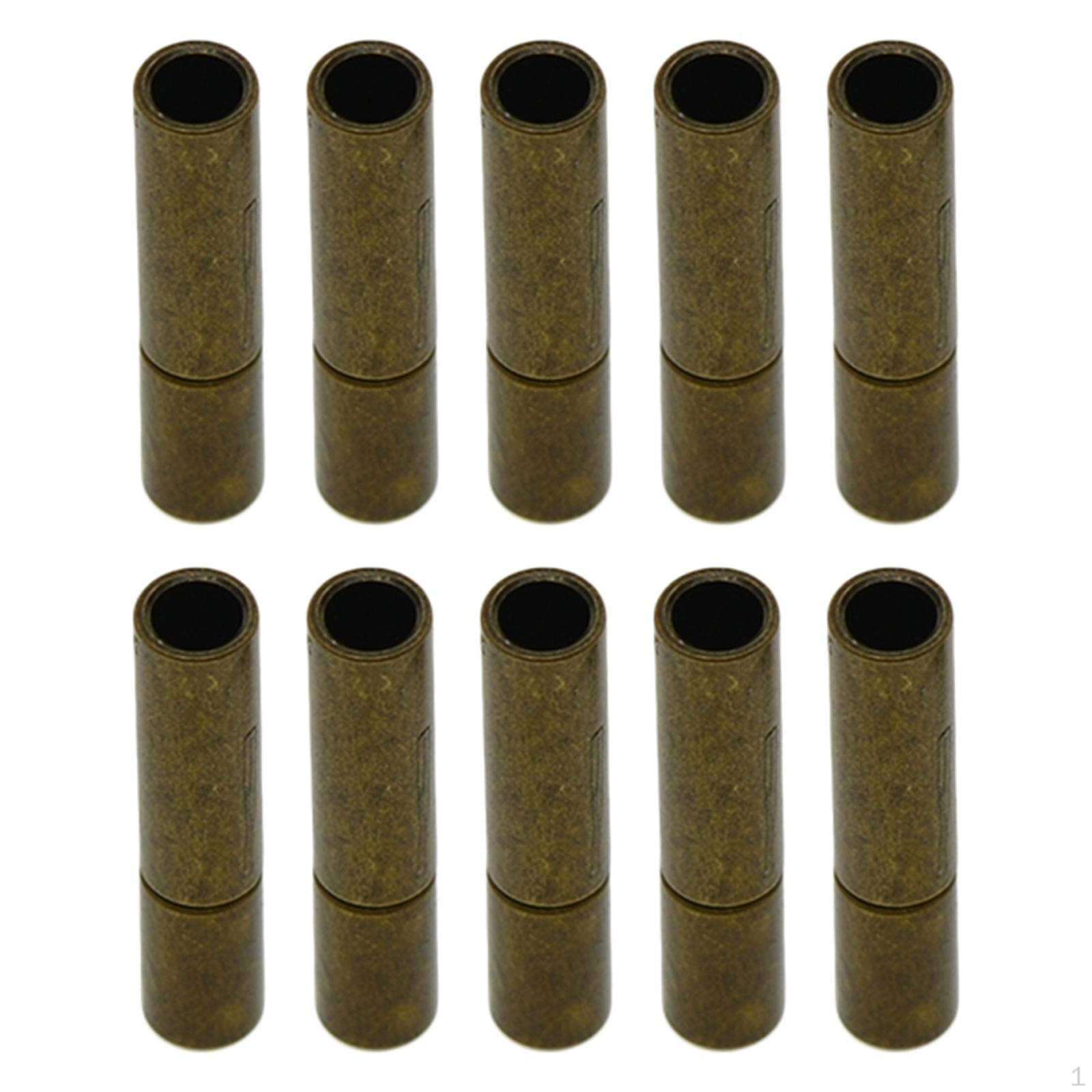 10Pcs Strong Bayonet Push Clasps 3mm Cord Buckle Mating Connectors End Caps for Thin Leather
10Pcs Strong Bayonet Push Clasps 3mm Cord Buckle Mating Connectors End Caps for Thin Leather