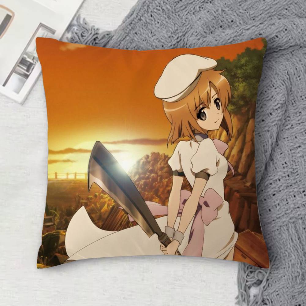 HHigurashi When They Cry Doublesided Printed Square Decorative Cushion Cover for Sofa Living Room Home Decor 30x30 cm
HHigurashi When They Cry Doublesided Printed Square Decorative Cushion Cover for Sofa Living Room Home Decor 30x30 cm