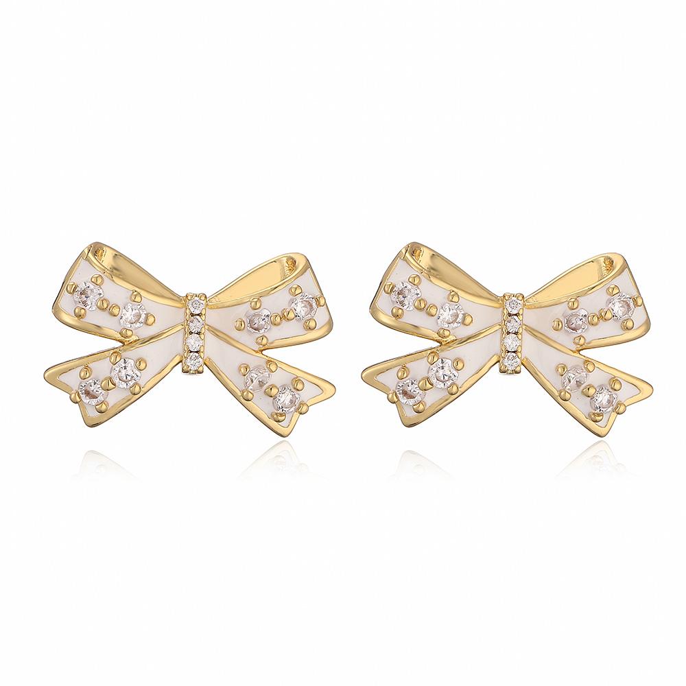 HECHENG,Fashion Exquisite Enamel Colored Bow Earrings necklace for Women Birthdays Gift
HECHENG,Fashion Exquisite Enamel Colored Bow Earrings necklace for Women Birthdays Gift