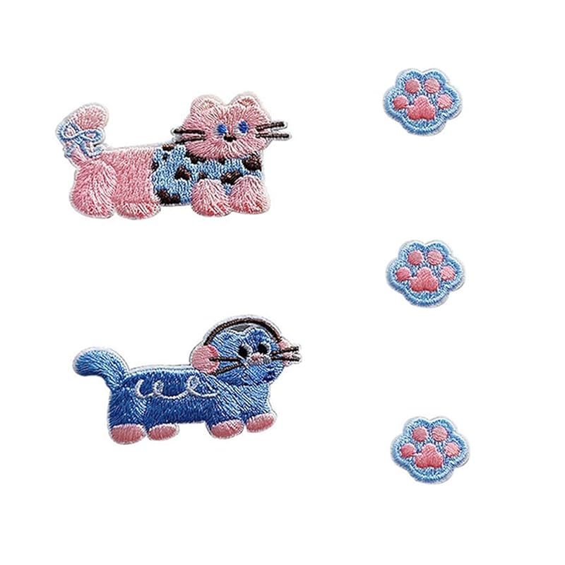 iron on patch animal velcro patch iron applique Fashionable embroidery (Cat and Claws 5 points set)
iron on patch animal velcro patch iron applique Fashionable embroidery (Cat and Claws 5 points set)
