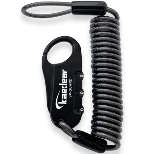 Kaedear Motorcycle Wire Lock Compact Dial Lock Key Anti-Theft Helmet Seat Back 4mm Curl Cord 1500mm Shape Memory SP_GUARD Type-wire KDR-LK31 (Black, 1
Kaedear Motorcycle Wire Lock Compact Dial Lock Key Anti-Theft Helmet Seat Back 4mm Curl Cord 1500mm Shape Memory SP_GUARD Type-wire KDR-LK31 (Black, 1