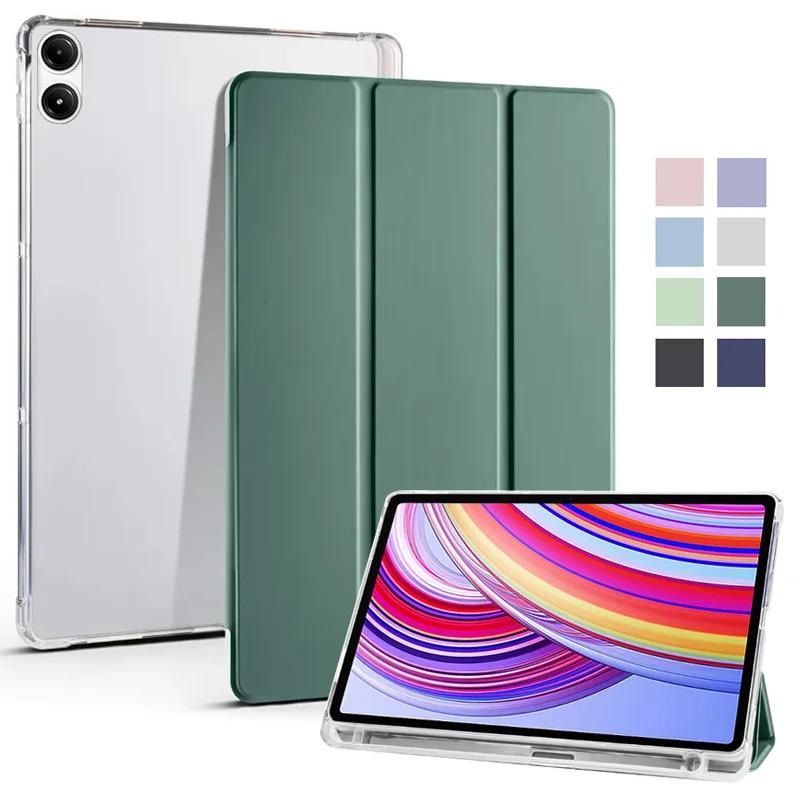 Чехол для планшета Redmi Pad Pro с держателем для ручек, тройной кожаный мягкий чехол-подставка с откидной крышкой, противоударный чехол Redmi Pad Pro 12.1 темно-зеленого
Чехол для планшета Redmi Pad Pro с держателем для ручек, тройной кожаный мягкий чехол-подставка с откидной крышкой, противоударный чехол Redmi Pad Pro 12.1 темно-зеленого