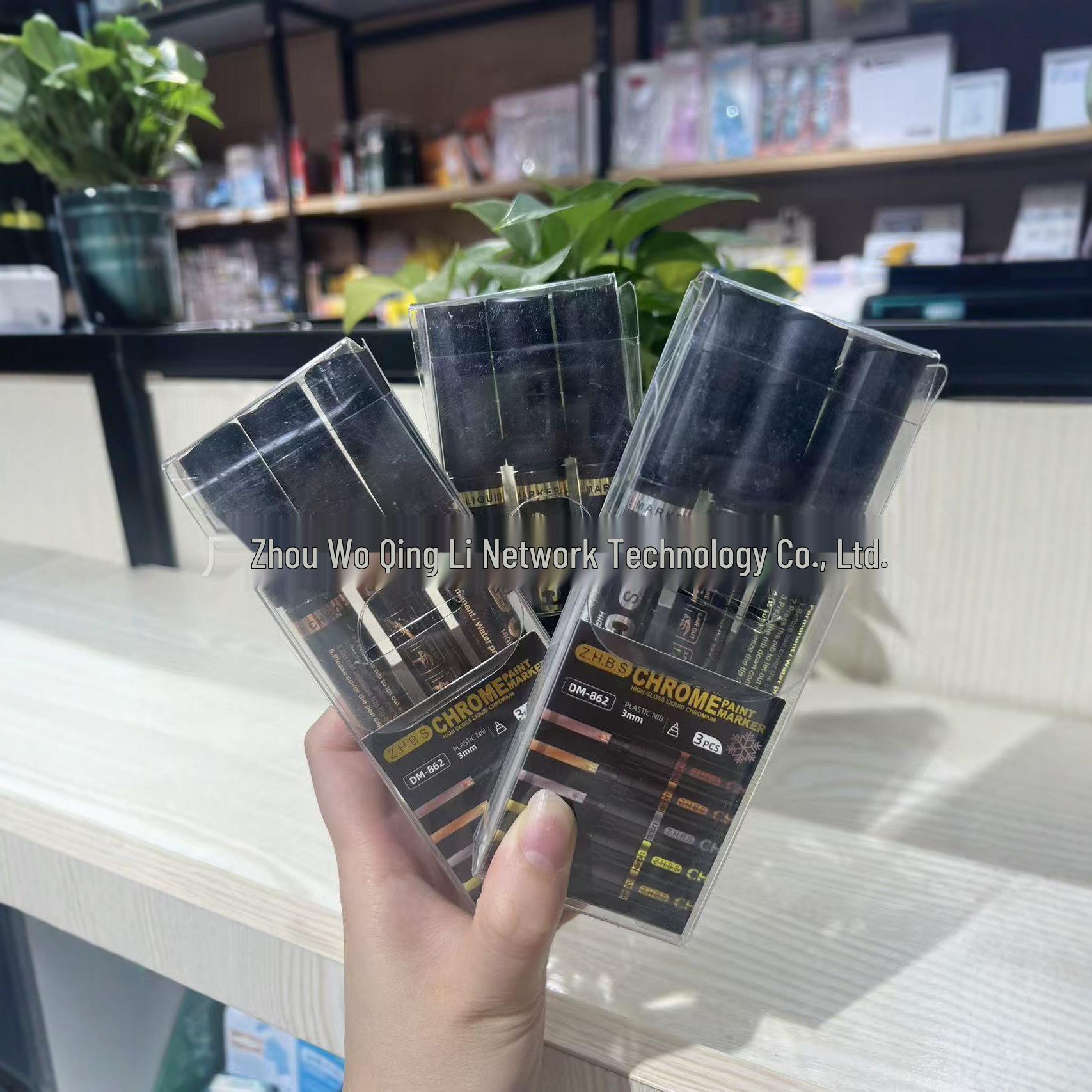 Chrome Metal Marker Pen 3.0mm Gold/Silver Touch-Up & Highlight Liquid Mirror Pen Gold Single (3 pens/card)
Chrome Metal Marker Pen 3.0mm Gold/Silver Touch-Up & Highlight Liquid Mirror Pen Gold Single (3 pens/card)