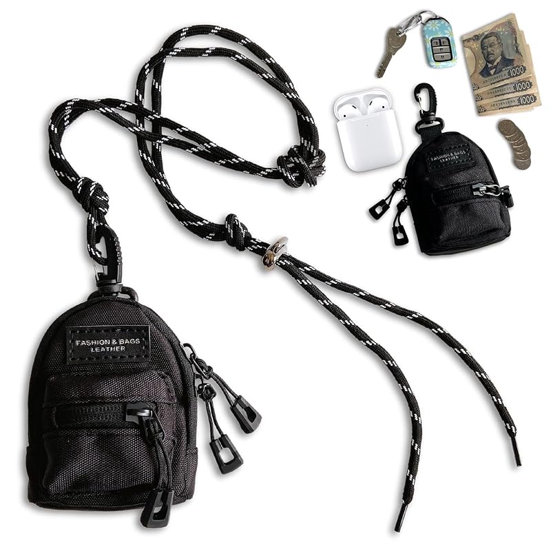 nervousrhinos mini pouch carabiner cute backpack pouch earphones pouch case Fashionable accessory case lip case black
nervousrhinos mini pouch carabiner cute backpack pouch earphones pouch case Fashionable accessory case lip case black