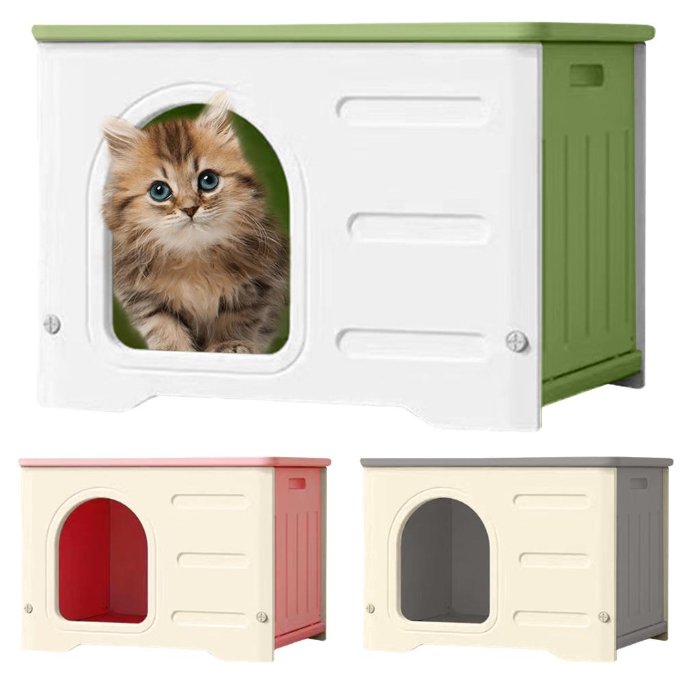 Cat Dog Nest Windproof Rainproof Cozy House for Small Pets Four Seasons Universal Shelter Stray Waterproof Pet Shelter сірий колір
Cat Dog Nest Windproof Rainproof Cozy House for Small Pets Four Seasons Universal Shelter Stray Waterproof Pet Shelter сірий колір