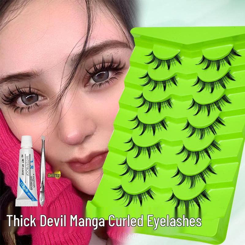 Eyelashes Lazy Sunflower: Influencer Comic Fairy Full Strip False Lashes with Transparent Stem
Eyelashes Lazy Sunflower: Influencer Comic Fairy Full Strip False Lashes with Transparent Stem
