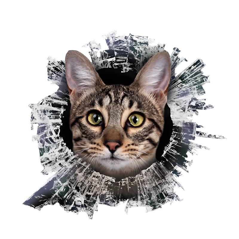 Savannah Cat Car Stickers, Waterproof Pvc Animal Decals With 3D Effect, Block Scratches and Increase Fun Auto Parts 15cm-Longest Side
Savannah Cat Car Stickers, Waterproof Pvc Animal Decals With 3D Effect, Block Scratches and Increase Fun Auto Parts 15cm-Longest Side