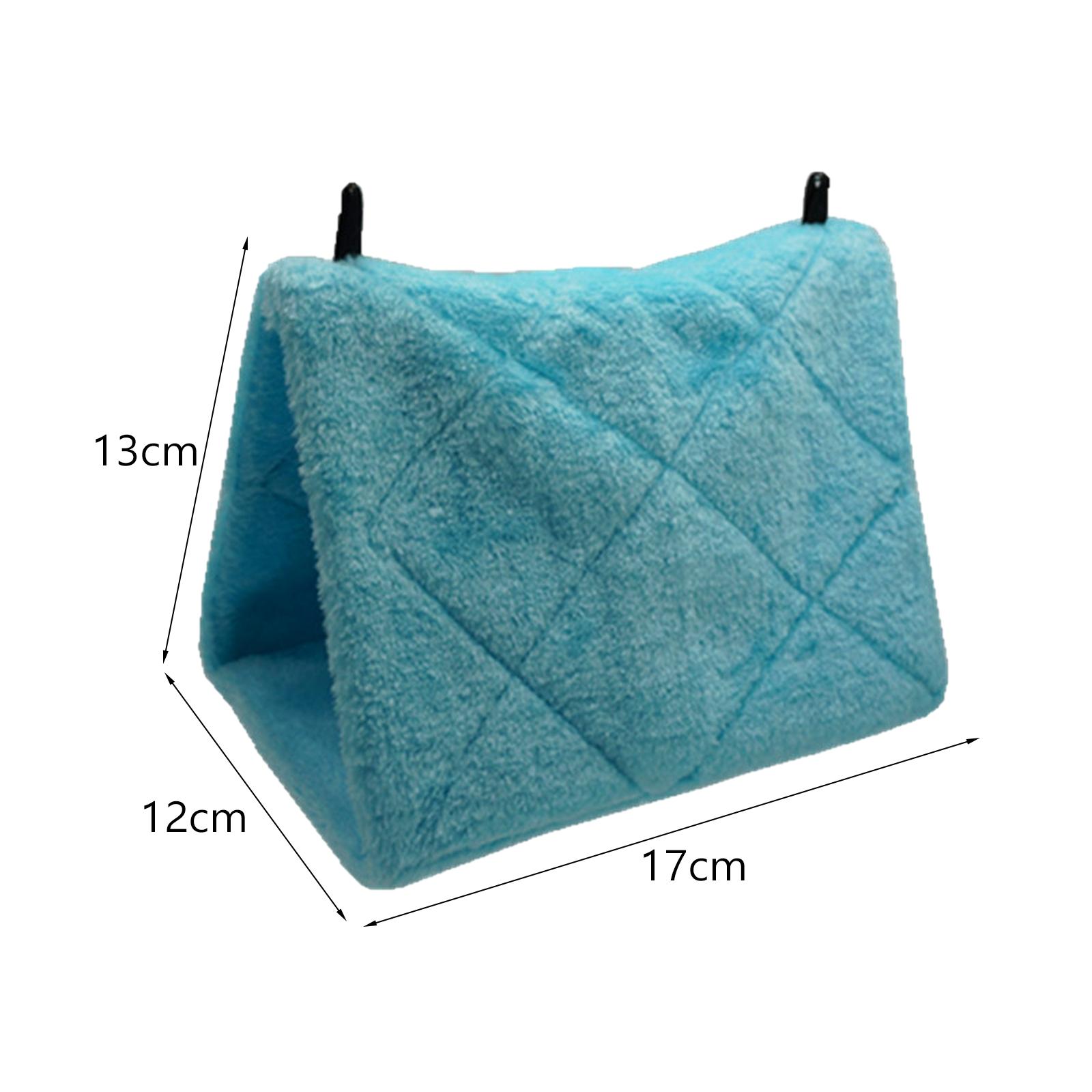 Winter Warm Bird Nest House Parrot Triangle Hammock Hanging Cotton Bird Nest Cage Accessories for Parakeet Lovebird Cockatiel синий
Winter Warm Bird Nest House Parrot Triangle Hammock Hanging Cotton Bird Nest Cage Accessories for Parakeet Lovebird Cockatiel синий