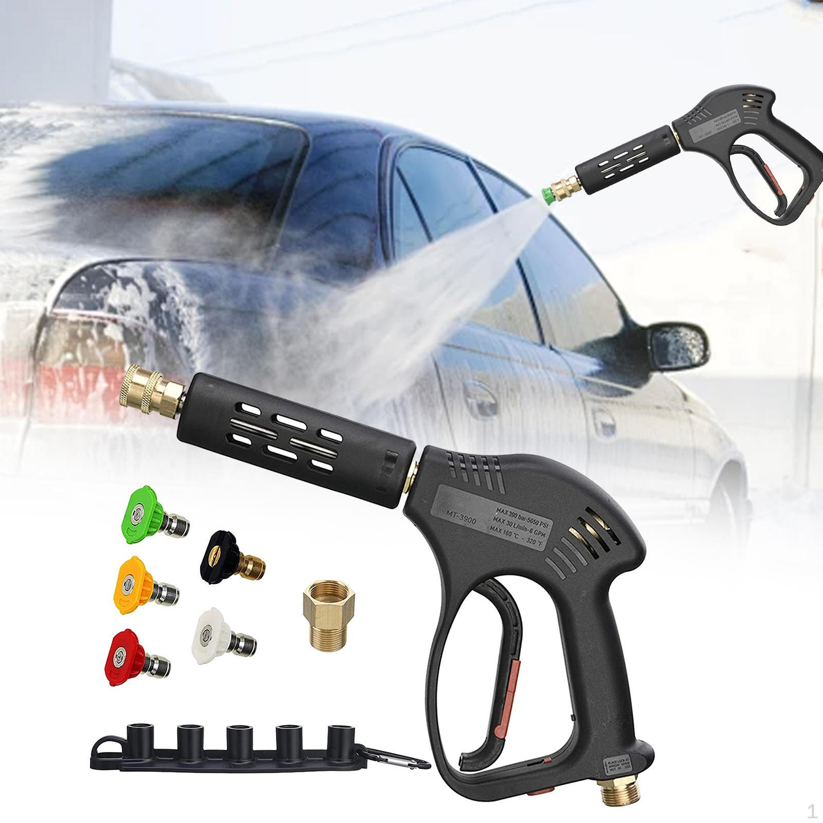 Pressure Washer Sprayer 5000 PSI Replacement 1/4 Quick Connector Cleaning Tool Easily Install
Pressure Washer Sprayer 5000 PSI Replacement 1/4 Quick Connector Cleaning Tool Easily Install