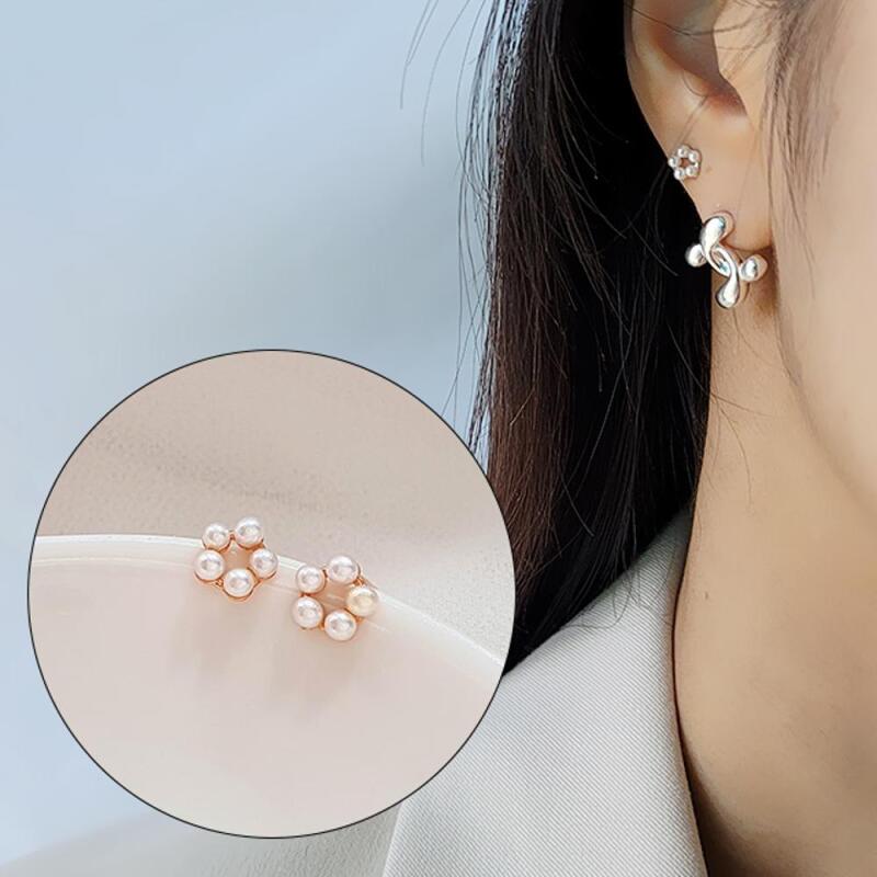 Edamue Silver Earrings Pink Gold Mini Women s Earrings pink gold
Edamue Silver Earrings Pink Gold Mini Women s Earrings pink gold