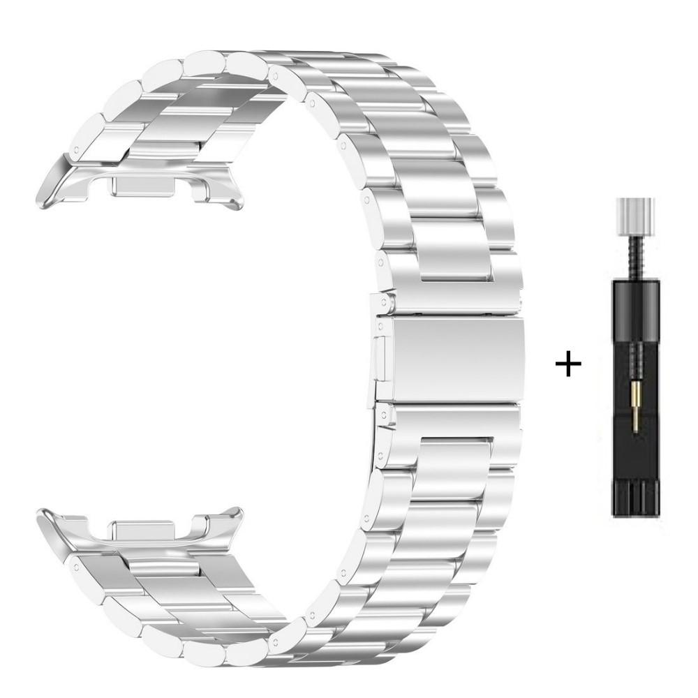 Stainless Steel Watch Straps for Galaxy Watch 8 8 Classic 3-Link Band Replacements Galaxy Watch 8 40 44mm 8 Classic 46mm Correas Galaxywatch 8Classic срібний
Stainless Steel Watch Straps for Galaxy Watch 8 8 Classic 3-Link Band Replacements Galaxy Watch 8 40 44mm 8 Classic 46mm Correas Galaxywatch 8Classic срібний
